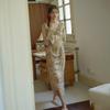 Simpeulleteulo Sr_Vintage Oil Painting Print Dress