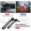 For BYD Song 2015-2025 2016 2017 2018 2019 Compatible Durable Silent Front Wiper Blades Car Windscreen Auto Window Accessories
