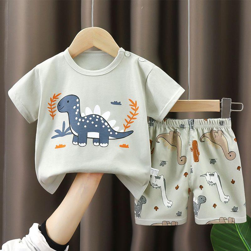 Summer 3D Print Children's Sets Kids Clothes Boys Girl T-shirt Shorts Short Sleeve Children Clothing