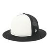 [New Era] Acu spainīša cepure, vienkārša, balta melna, S/M, 5 paneļu spainīša cepure WHI BLK, 14388410, NER36C7459
