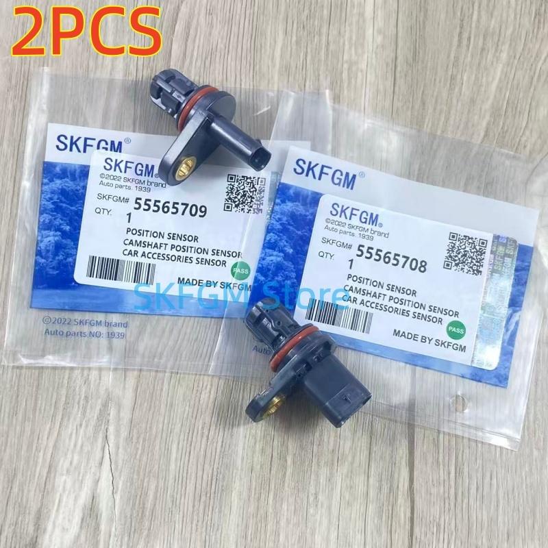 1 Pair Camshaft Position Sensor For Chevrolet Aveo Cruze Orlando Pontiac Opel Vauxhall Insignia Astra Zafira 55565708 55565709