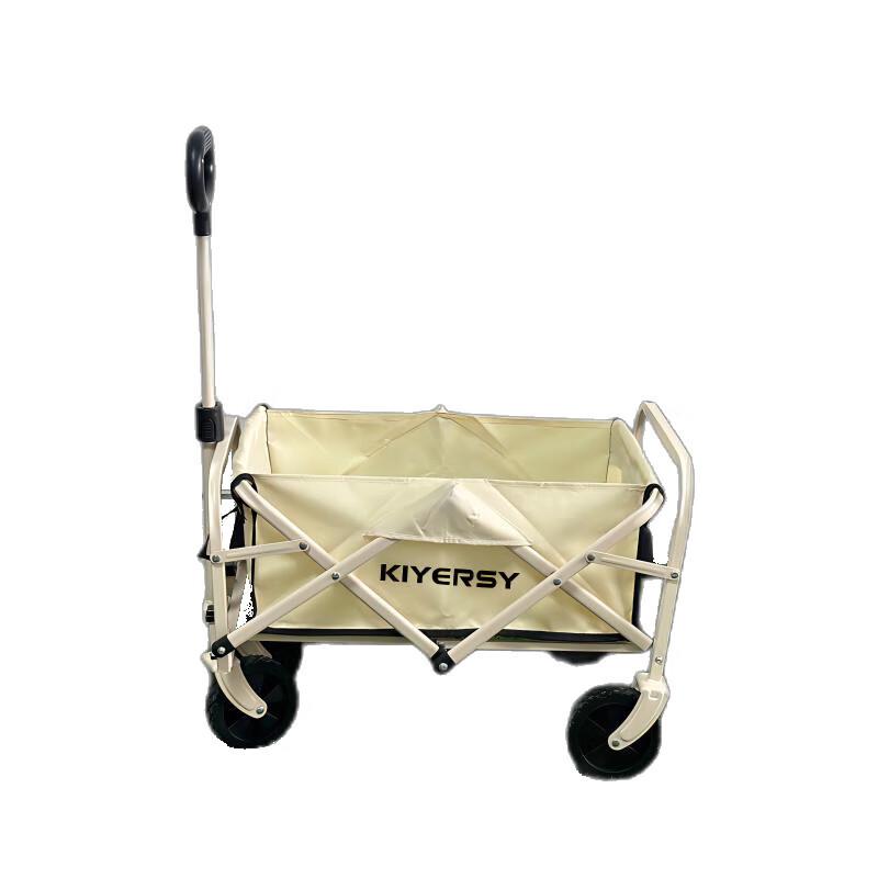 KIYERSY 5-inch Mini Auto-Return Rod Camping Cart