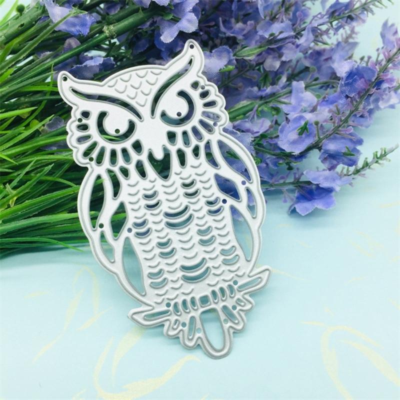 Animal Owl Metal Cutting Dies for Card Making Scrapbooking Paper DIY Template