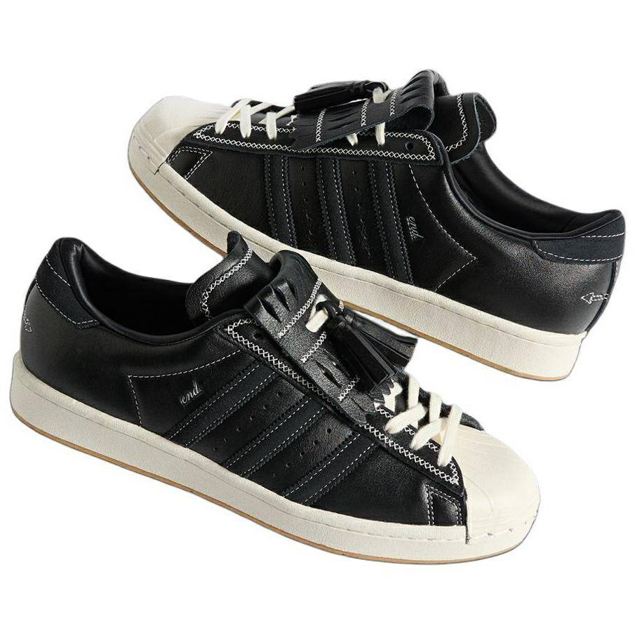 ENDE. x adidas Superstar Vintage I Do Herren Sneaker Schwarz Core-Black Off-White JR0518