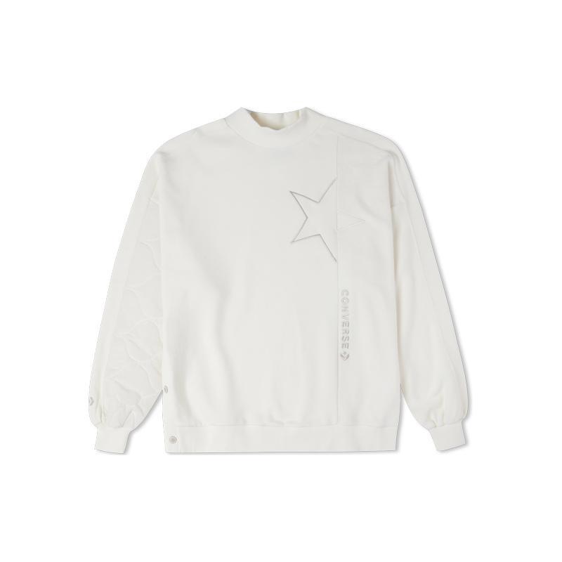 (WMNS) Converse Cozy Utility Crew Asia Sizing White Women s 10025056-A01 XL