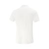 Li-Ning Fitness Series Solid Color Soft Comfortable Breathable Versatile Short Sleeve Polo Shirt Men Tops White APLV283-6