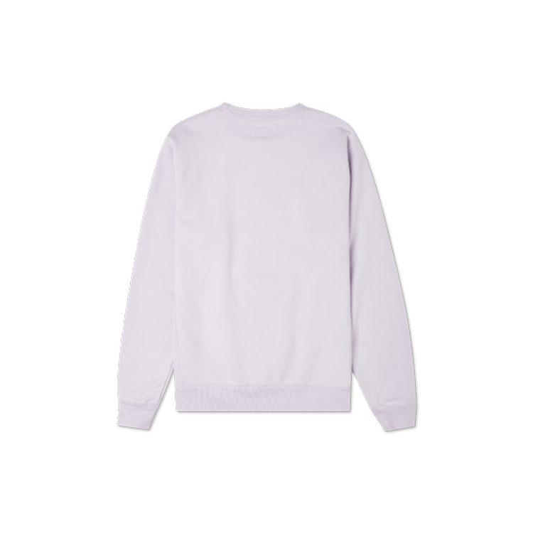 Converse Sweatshirts Men's Light Purple Crew Neck Thickened Regular 10021636-A04