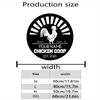 Customizable Metal Sign Chicken Coop Personalized Nameplate Farm Cottage Decor Easy Install Durable Gift