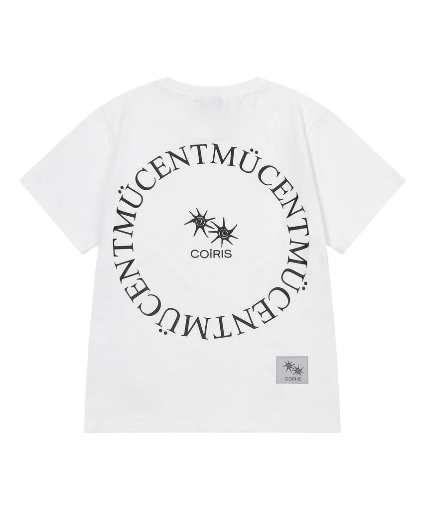 MUCENT X Koiris Signature Logo Mix Short Sleeve T-Shirt (2 Colors)