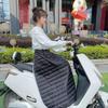 Winter Motorcycle Leg Cover Comfortable Windproof Thickened Motorcycle Leg Protector Wind Guard for Adults Men Women Outdoor