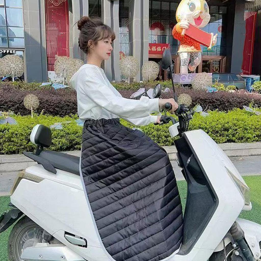 Winter Motorcycle Leg Cover Comfortable Windproof Thickened Motorcycle Leg Protector Wind Guard for Adults Men Women Outdoor