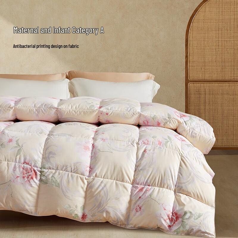 BEYOND Anti-bacterial 90% White Duck Down All-Season Quilt