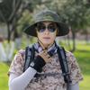 Summer Outdoor Sun Hat Men and Women Mountaineering Fishing Sun Protection Hat Bucket Hat Fashion Big Brim UV Protection Sun Hat