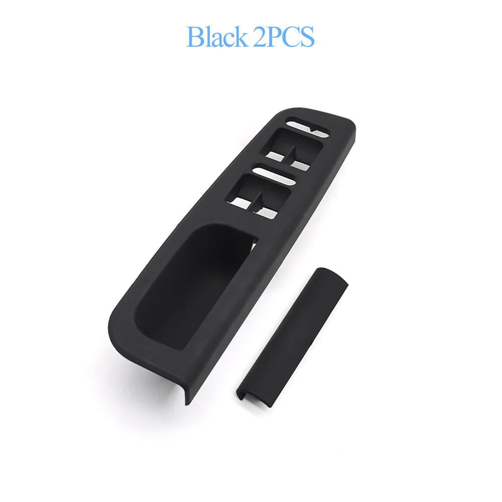LHD Interior Front Rear Left Right Door Armrest Panel Pull Handle Grab Cover For Volkswagen VW Bora Golf 4 MK4 Jetta 1999-2004