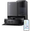 EUFY Omni E25 - Aspirador Robô Lavador - Sistema HydroJet - 20.000 Pa - Escovas desembaraçantes DuoSpiral - Estação Tudo-em-Um