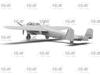 ICM 1/48 WWII German Dornier 217K-1 Bomber Plastic Model Kit 48273 (Airplane)