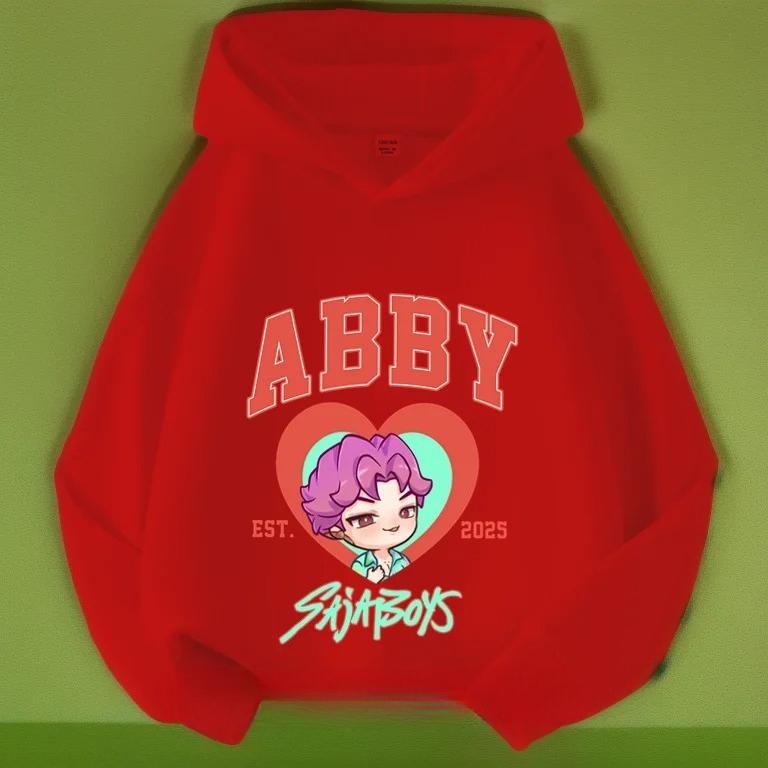 Casual Loose Printed Sweatshirt Fashionable Versatile Hoodies Sweatshirts Girls 160