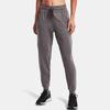 Under Armour Knitted Sweatpants Women's Carbon Heather Light Gray Moderate Cuffed Pants Unisex 1369385-019
