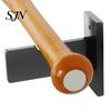 Acrylic Storage Rack 2PCS Baseball Bat Display Stands, Wall Mount Space Saving Holder Holders, Soft Lining Protection Organizers for Sports