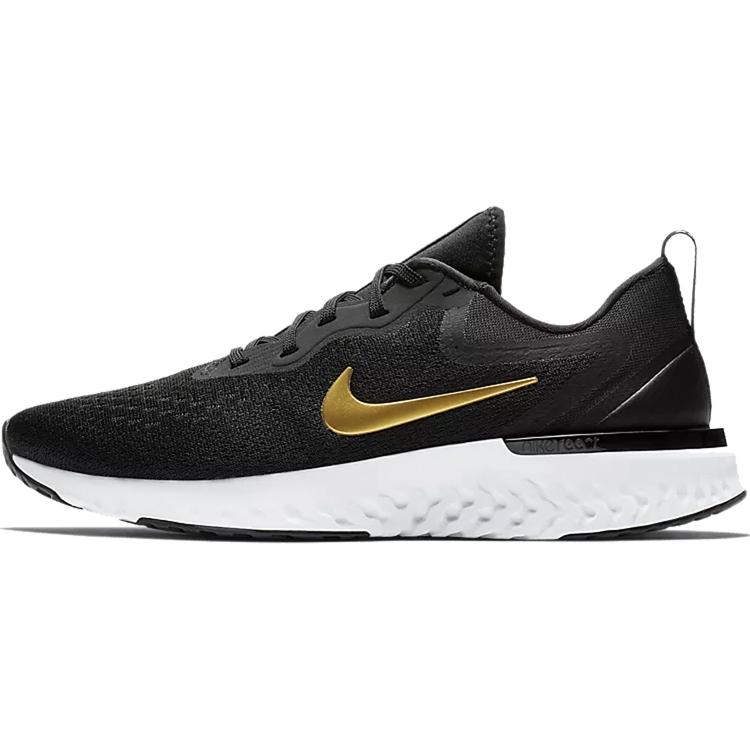 New Nike Odyssey React Black Metallic Gold Women's AO9820-011