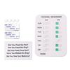 Pet Feeding Record Board Cat Dog Feeding Reminder Log Card Wall Mounted Remark Sticker Event Note Sign Pets List Remarks Plank