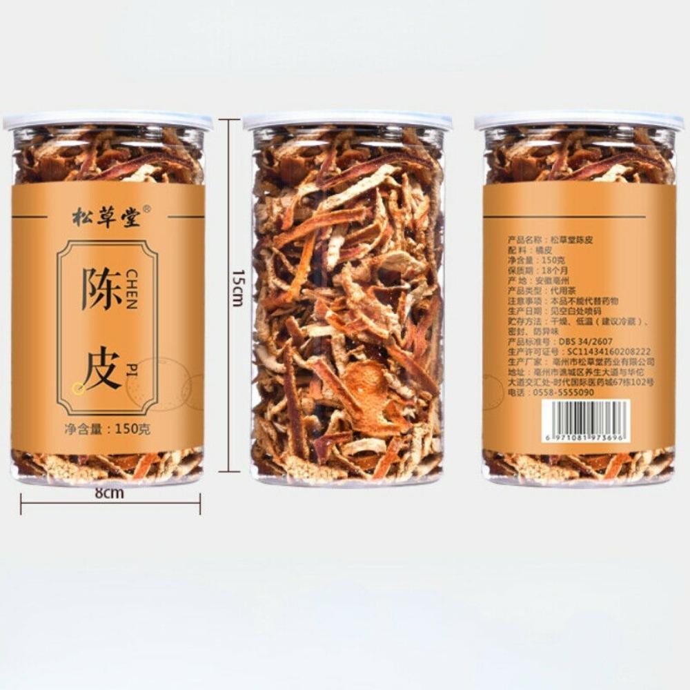150g Chinesischer Chenpi-Tee Mandarinen-Schale Kräuter Gesundes Getränk