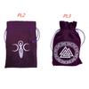 Divination Pendulum Divination Tablecloth Board Game Tarot Velvet Storage Pouch