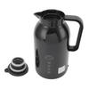Auto Heizbecher Tragbarer Edelstahl Elektrischer Wasserkocher für Tee Kaffee Schwarz 1300ML