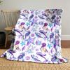 Mermaid Sea Creature Blanket Bedroom Blanket for Livingroom Couch Lunch Break Soft Throw for Friend's Festival Gift