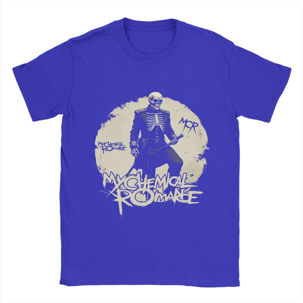 Men T-Shirts My Chemical Romances  Leisure 100% Cotton Tees Short Sleeve  T Shirt O Neck Tops Gift Idea