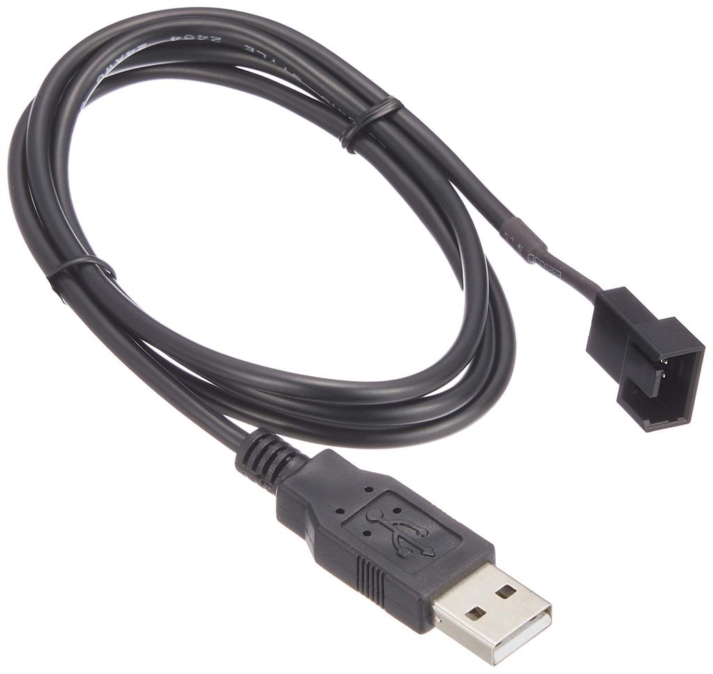 SANWA SUPPLY Case Fan USB Power Conversion Cable TK-PWFAN6