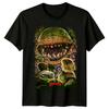 Mały sklepik grozy (1986) T-shirt inspirowany plakatem filmowym Retro lata 80.