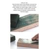 WUTA Leather Strop, Sharpening Stone, Sharpening Tool, Paddle Strop, Leathercraft, with Sharpening Stone, Black Wooden Stand
