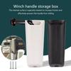 Uprgades Winch Handle Organizer PVC Winch Handle Holder Multifunction  Storage Box with Locking for Efficient Tool Manag