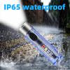 Keychain Flashlight High Waterproof Rechargeable One-Key Brightness IP66 Start Wide Application USB Charging