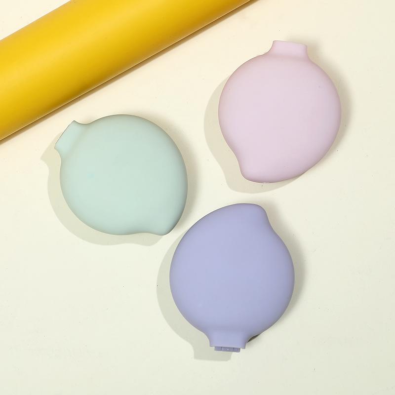 Teardrop Cream Glue Folding Mirror & Portable Airbag Massage Hair Comb