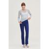Huit Soft Modal Shirring Asymmetric Long Sleeve Tee Htwtl6i05t