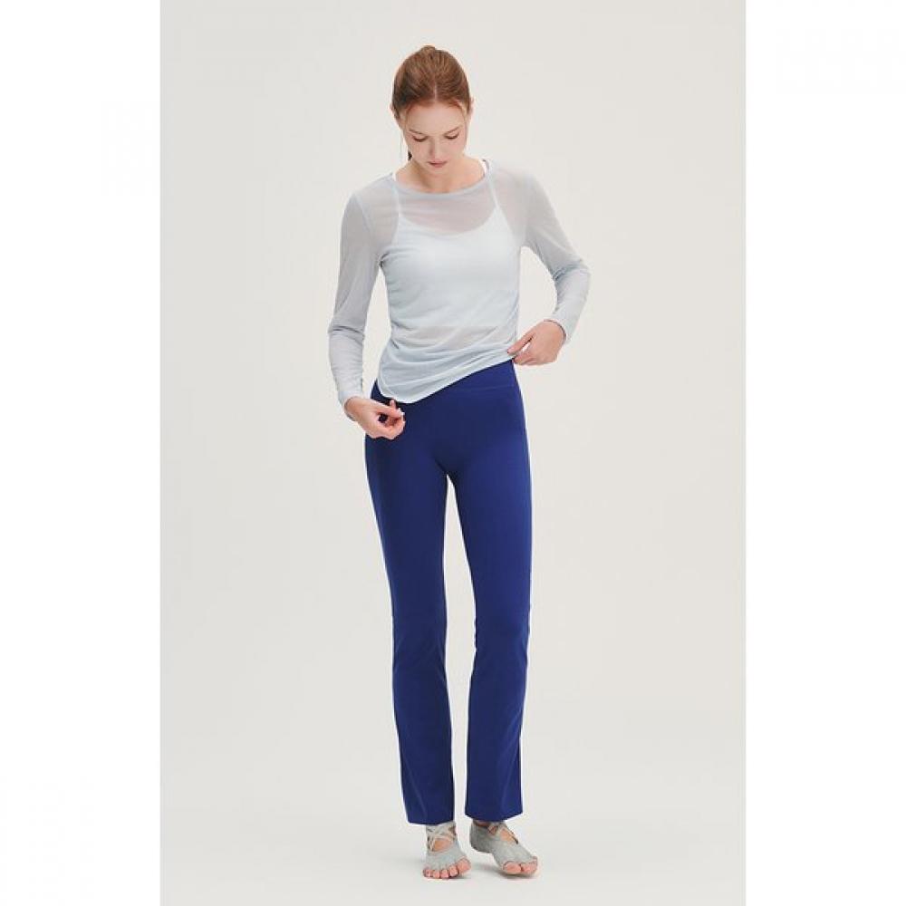 Huit Soft Modal Shirring Asymmetric Long Sleeve Tee Htwtl6i05t