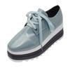 Fashion 2025Women's Thick-soled Sneakers Luxury Leather Casual Shoes Designer Platform Height Increasing Shoes for Women Lace Up Loafers