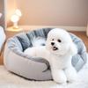 Very Soft Warm Dog Bed Pet Basket Cat House Sofa for Medium Large Dog Sofa Bed Cushion Dog Bed House Pet Supplies Accessories