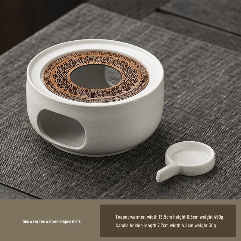 Tea Brewing Candle Warmer & Aroma Diffuser: A Compact Stove for Heating and Roasting Tea Cups