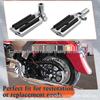 Chrome Rear Passenger Footrest Cover Kit for Harley Fat Boy Softail 2000-2006