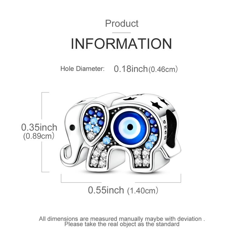 Copper Charms Beads Little Flying Dragon Unicorn Elephant Pendants Fit Women Original Bracelet Diy Christmas Gift