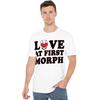 Power Rangers Mens Love At First Morph T-Shirt