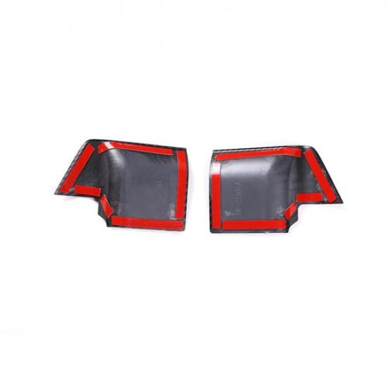 ABS Carbon Inner Door Handle Bowl Cover Trim for Land Rover Defender 90 20-22