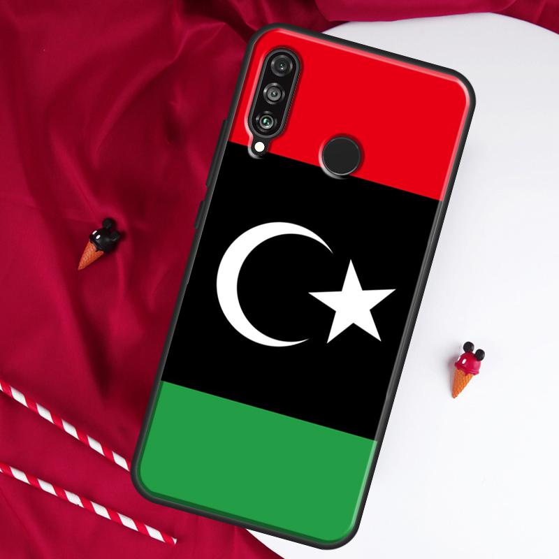 Libya Flag For Huawei Nova Y61 Y70 Y90 Y60 Y72 Y91 12s 12i 11i 7i 8i 9 10 SE P60 Pro P30 P40 Lite Case