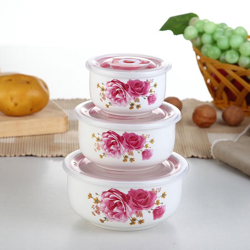 

ZISIZ Романтичный Весенний Керамический Набор Контейнеров для Бэнто, Подходящий для Микроволновой Печи