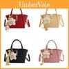 Urban Style Pu Water Bucket Handbag With Inner Zipper And Phone Pocket