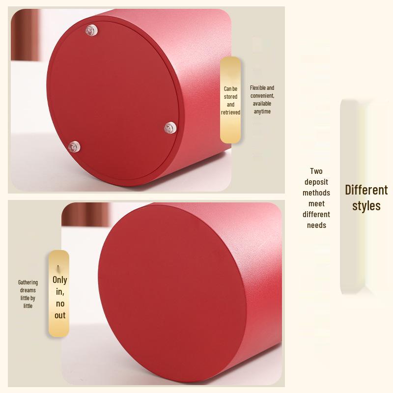 2025 Ulusal Trend Tarzı Kırılmaz Kumbara - Yetişkinler ve Çocuklar İçin - Şanslı Tasarruf, Kalınlaştırılmış Tasarım