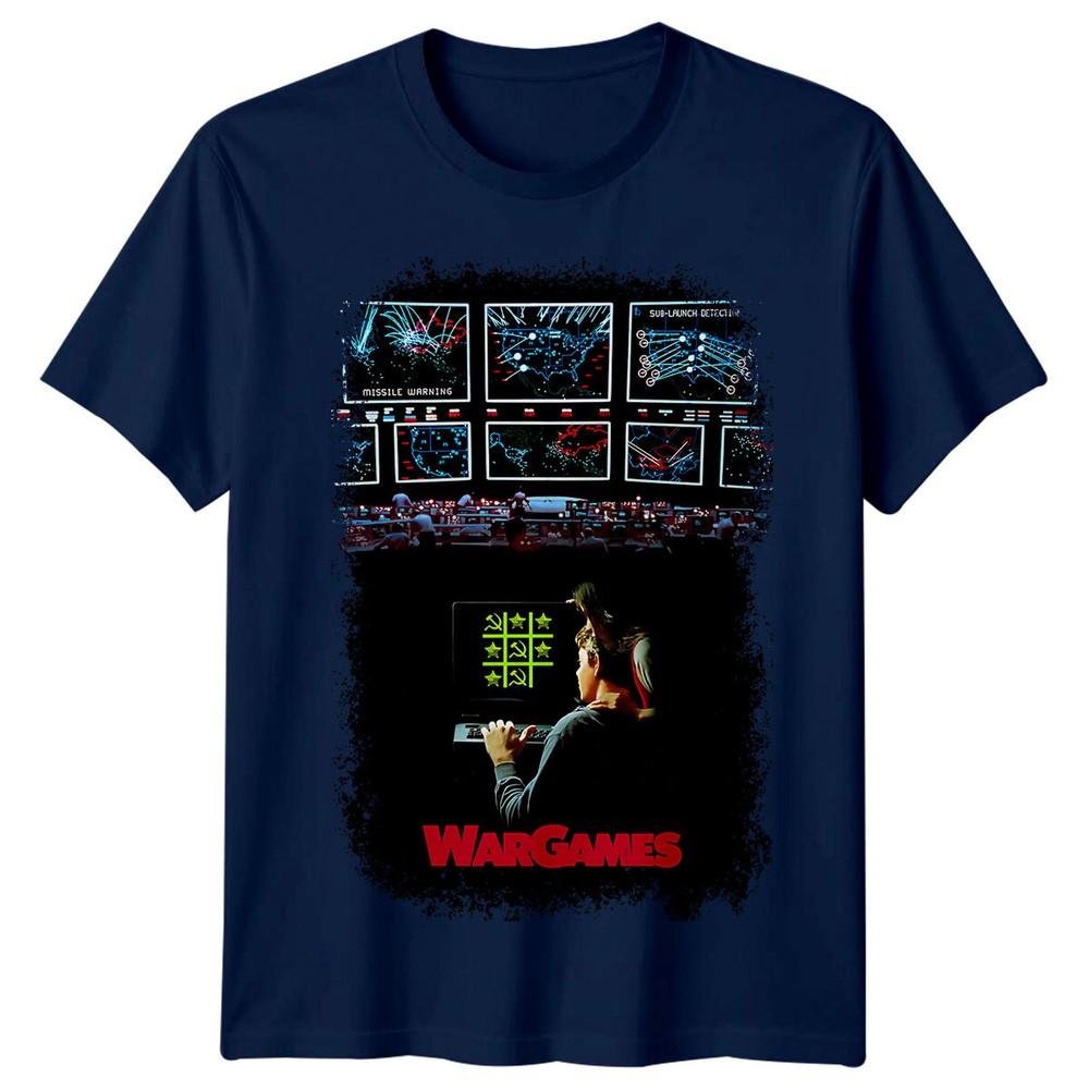 Wargames 1983 Movie Poster Inspired Tshirt Retro Tee Unisex
